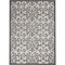 Homeroots 4 x 6 ft. Gray & Charcoal Indoor & Outdoor Area Rug 385014 - alternate 1